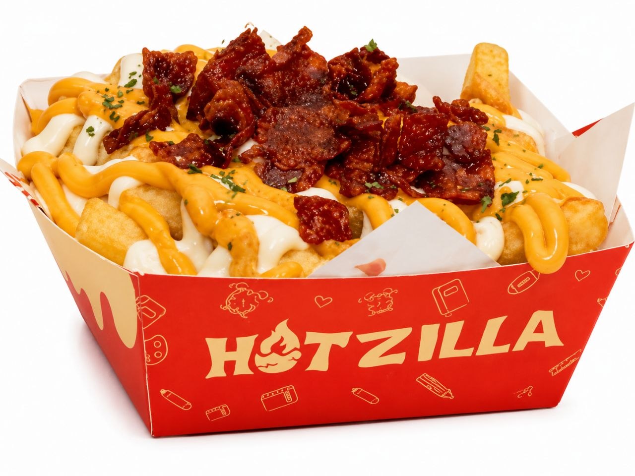 Beef Bacon Loaded Fries
