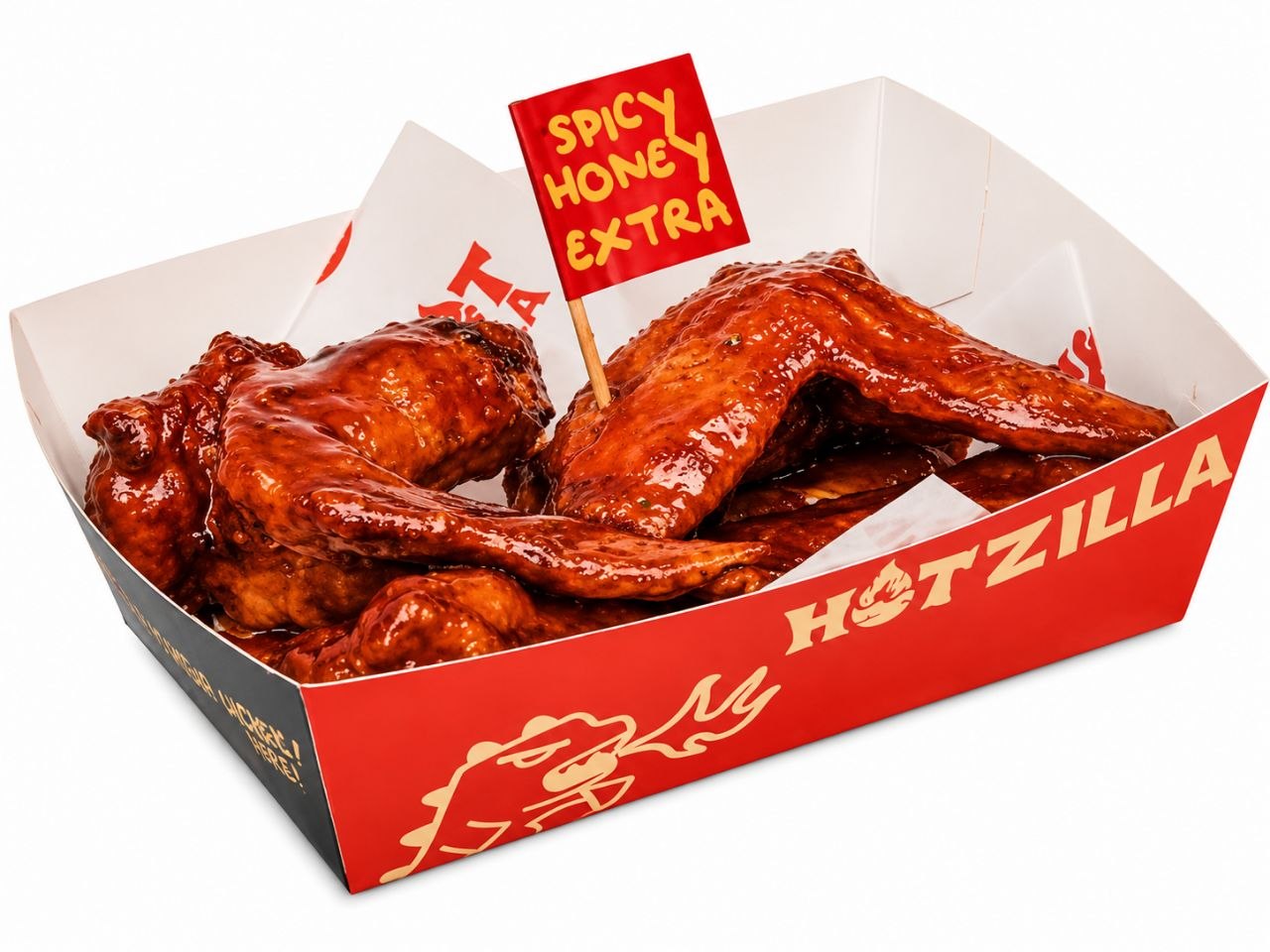 Spicy Honey Extra Spicy Wings