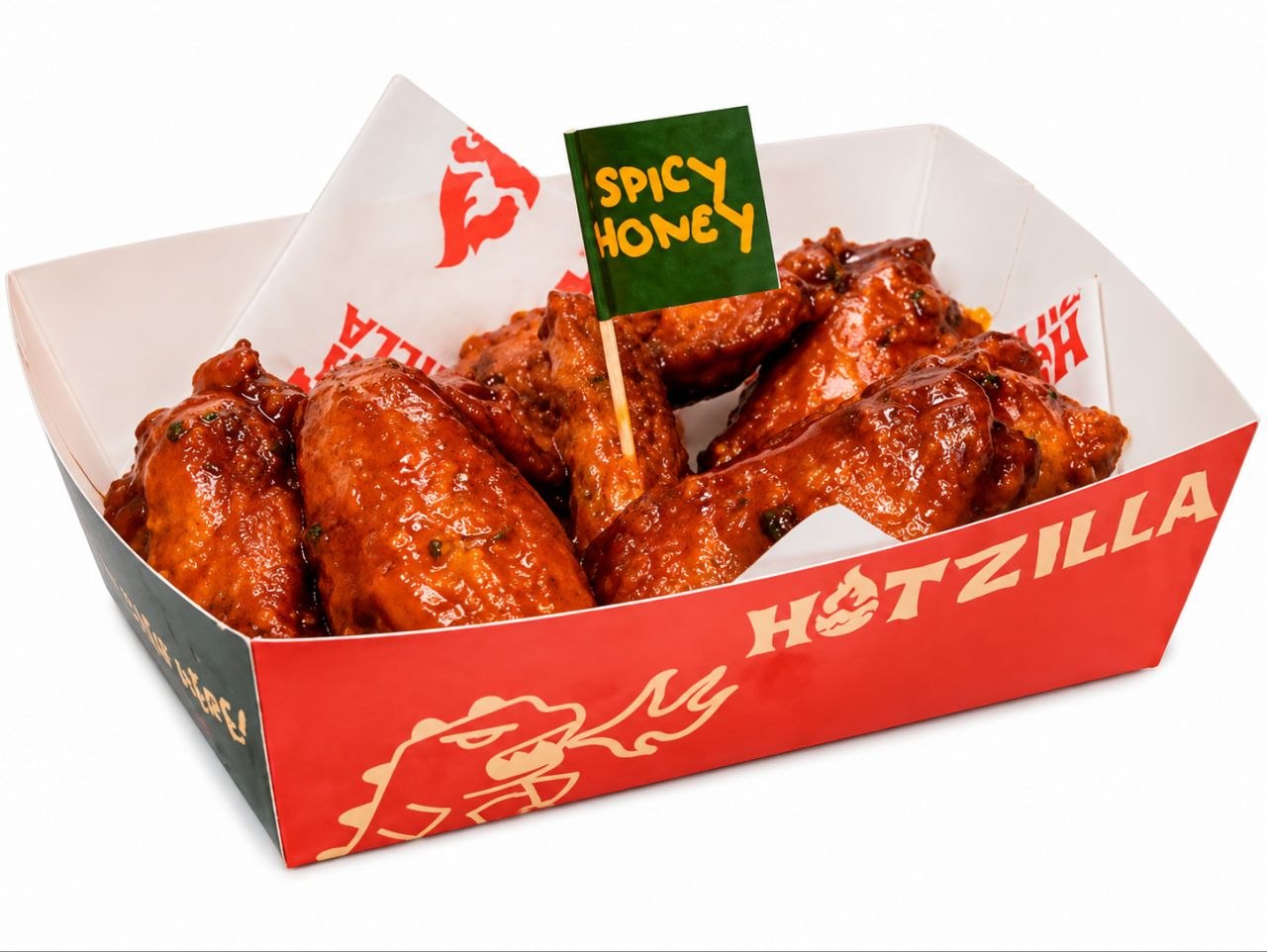 Spicy Honey Wings
